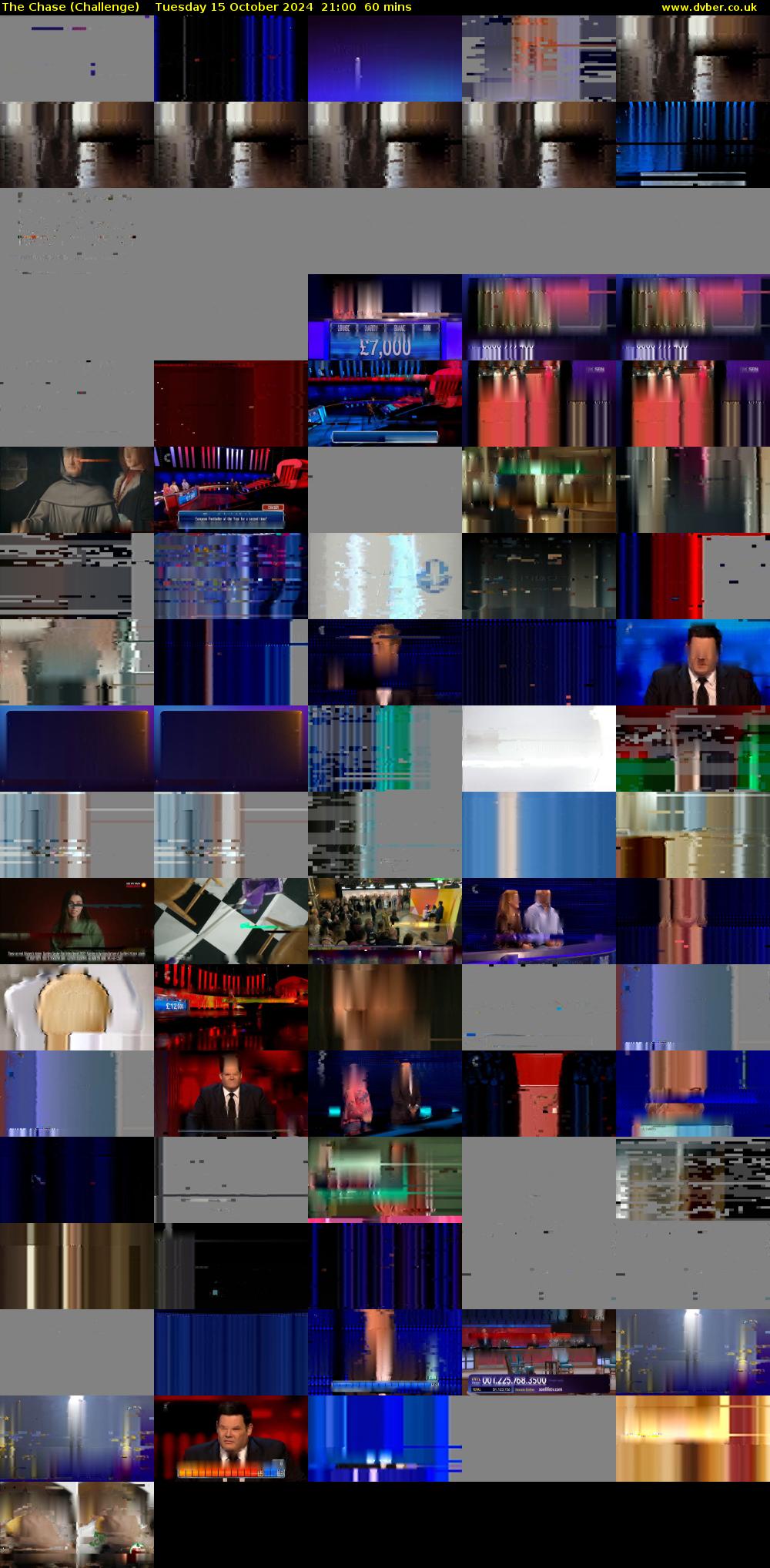 The Chase (Challenge) Tuesday 15 October 2024 21:00 - 22:00