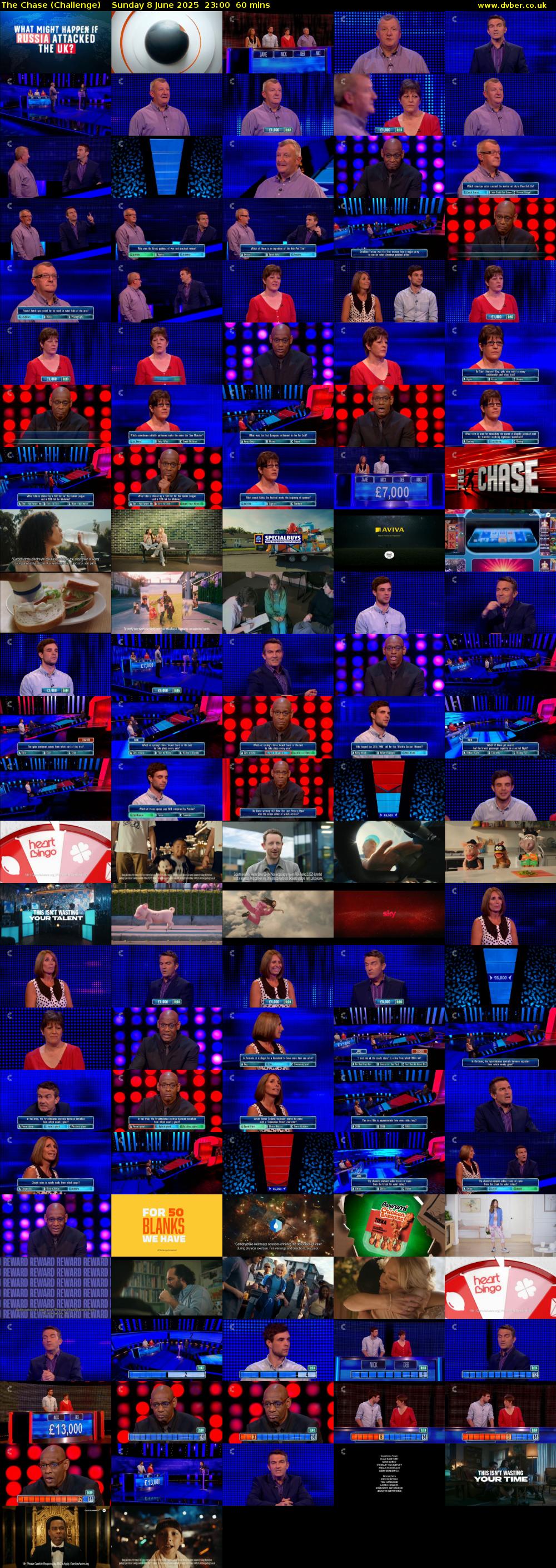 The Chase (Challenge) Sunday 8 June 2025 23:00 - 00:00