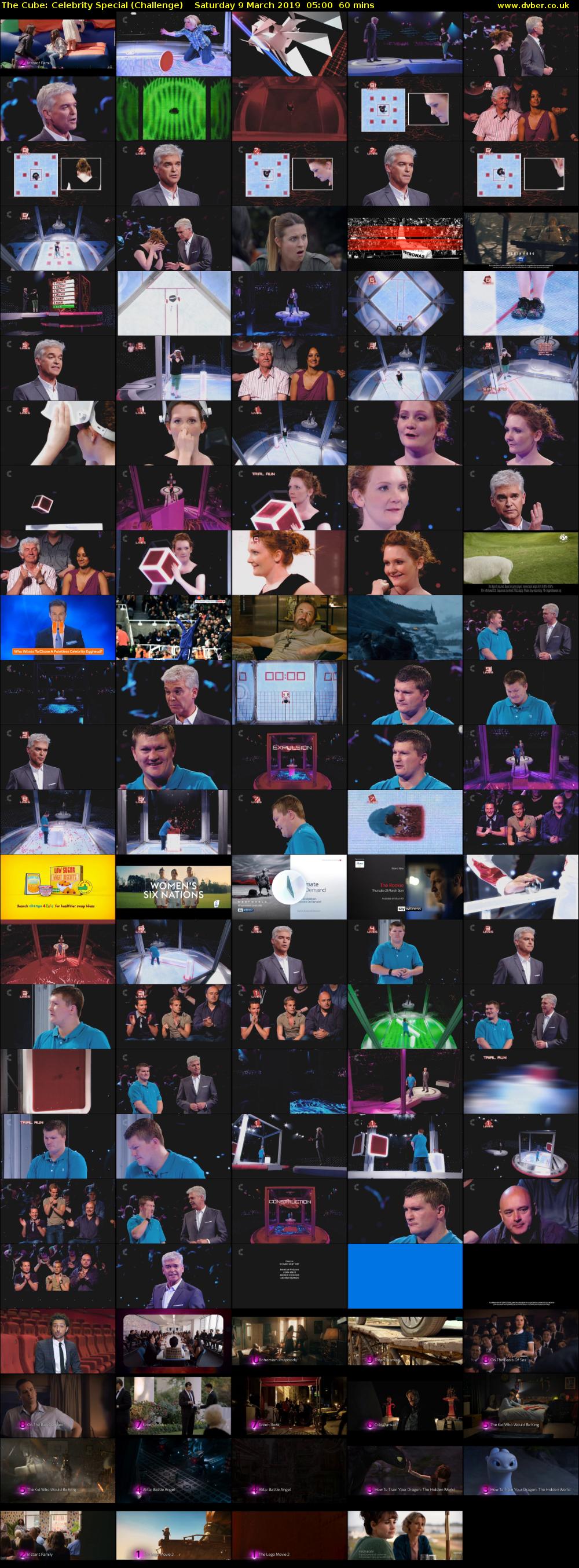 The Cube: Celebrity Special (Challenge) Saturday 9 March 2019 05:00 - 06:00