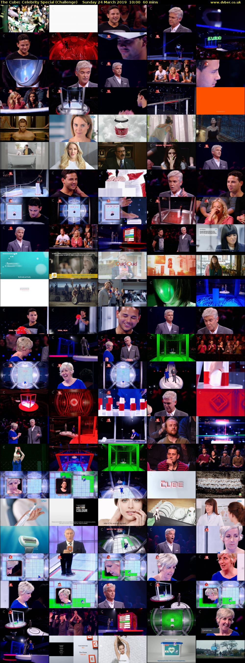 The Cube: Celebrity Special (Challenge) Sunday 24 March 2019 10:00 - 11:00