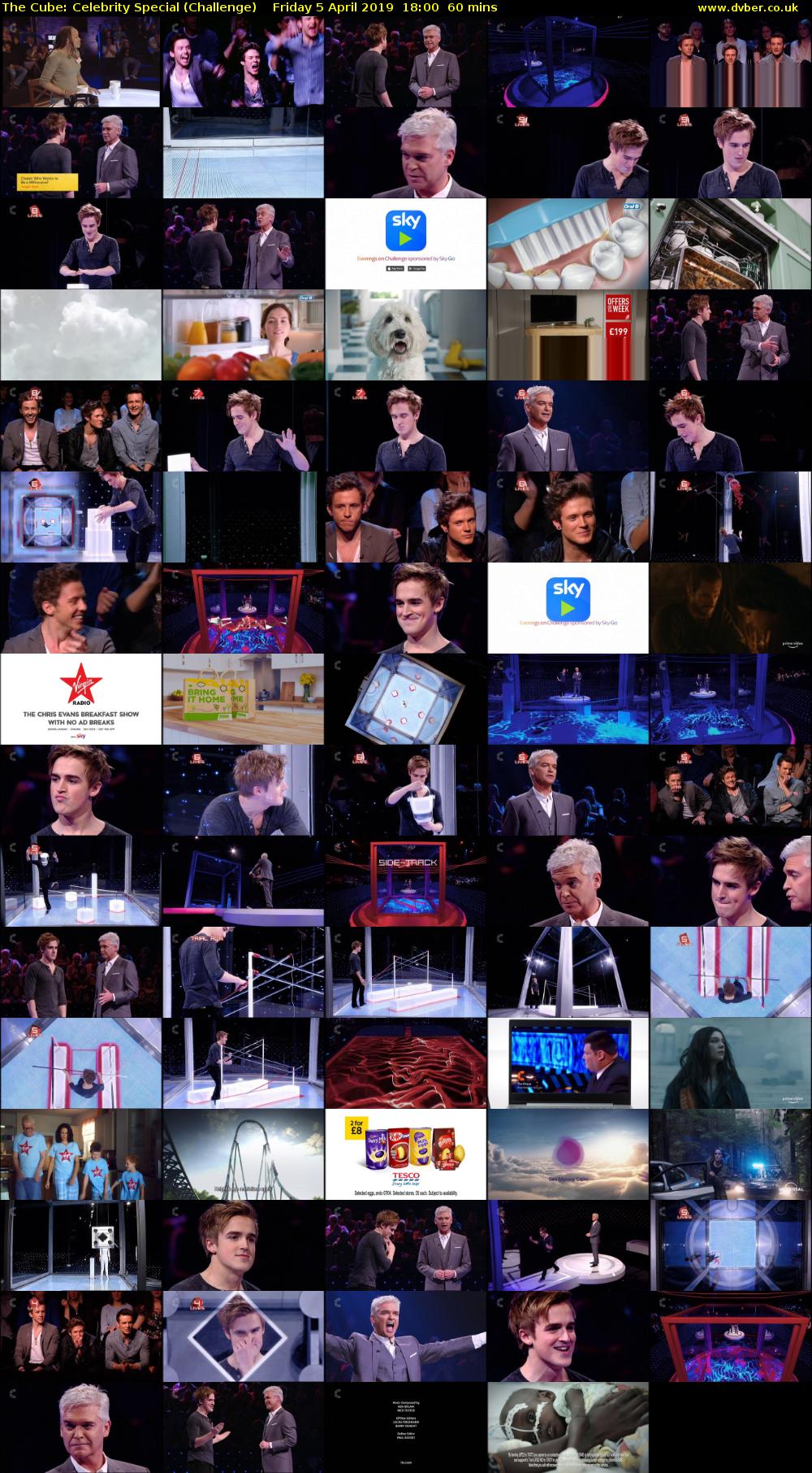 The Cube: Celebrity Special (Challenge) Friday 5 April 2019 18:00 - 19:00