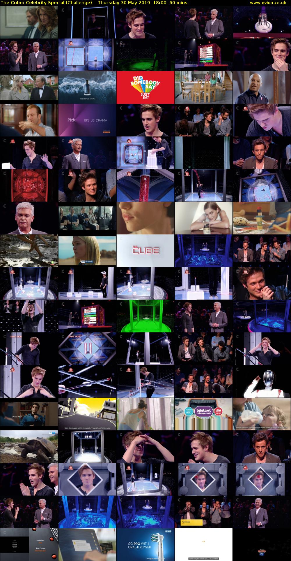 The Cube: Celebrity Special (Challenge) Thursday 30 May 2019 18:00 - 19:00