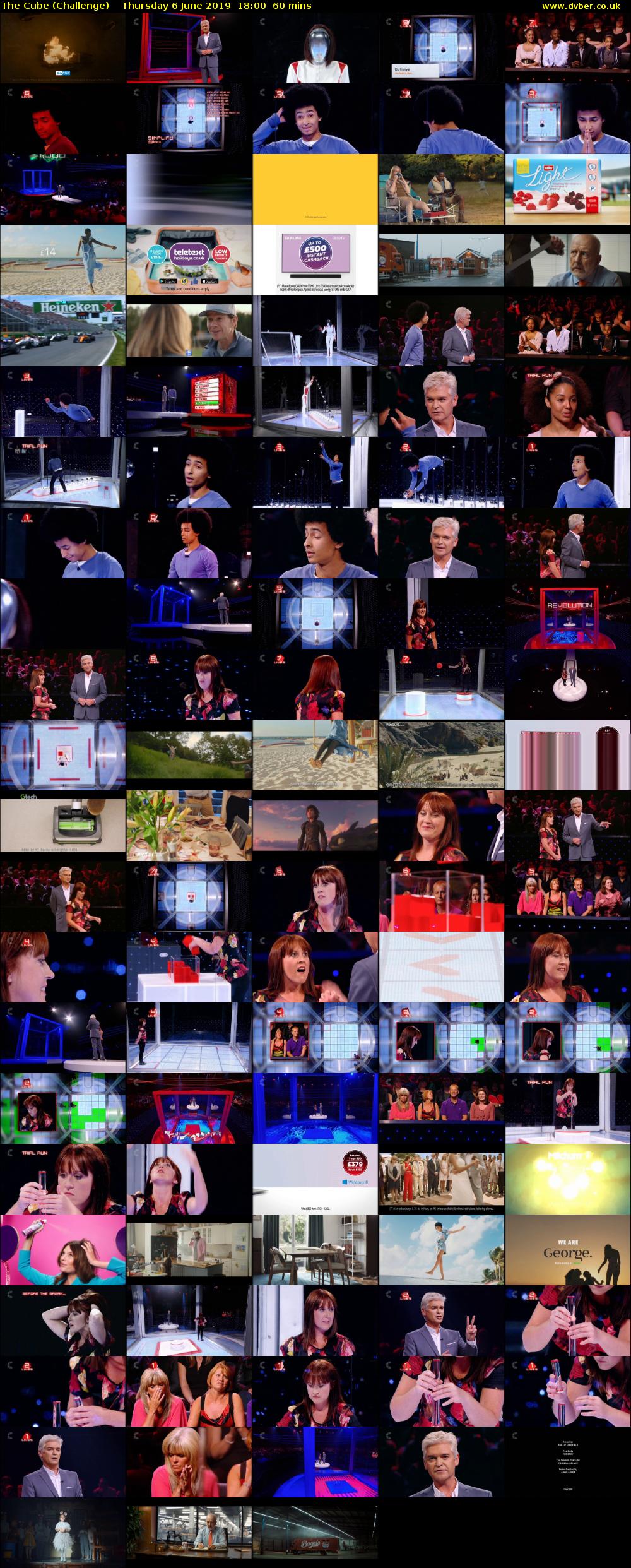The Cube (Challenge) Thursday 6 June 2019 18:00 - 19:00