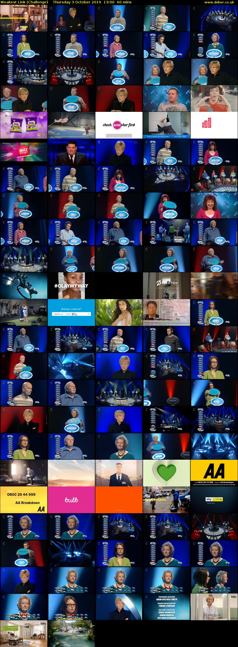 Weakest Link Challenge 2019 10 03 1300 Weakest Link Challenge 2019 10 03 1300