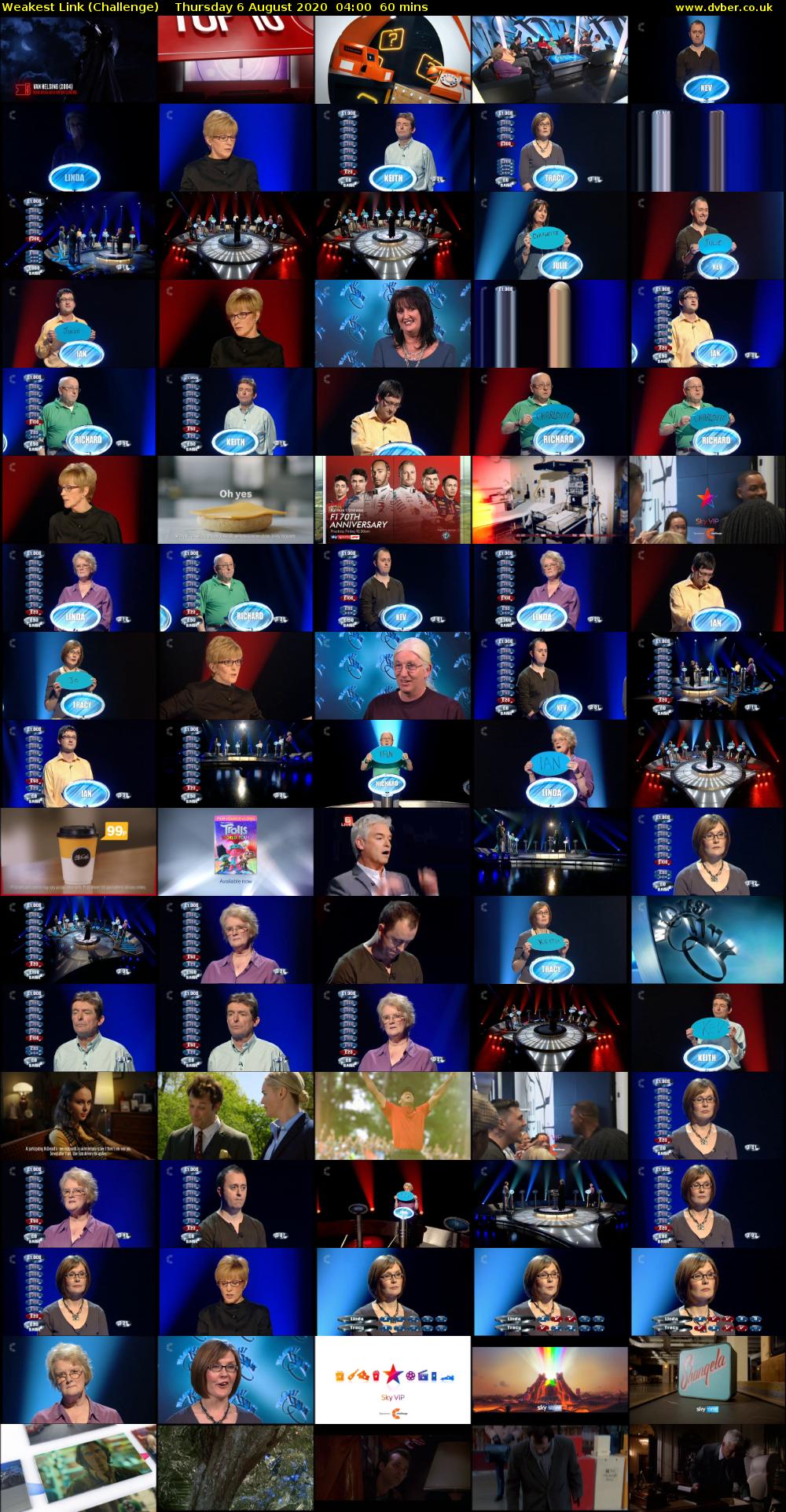 Weakest Link Challenge 2020 08 06 0400 Weakest Link Challenge 2020 08 06 0400