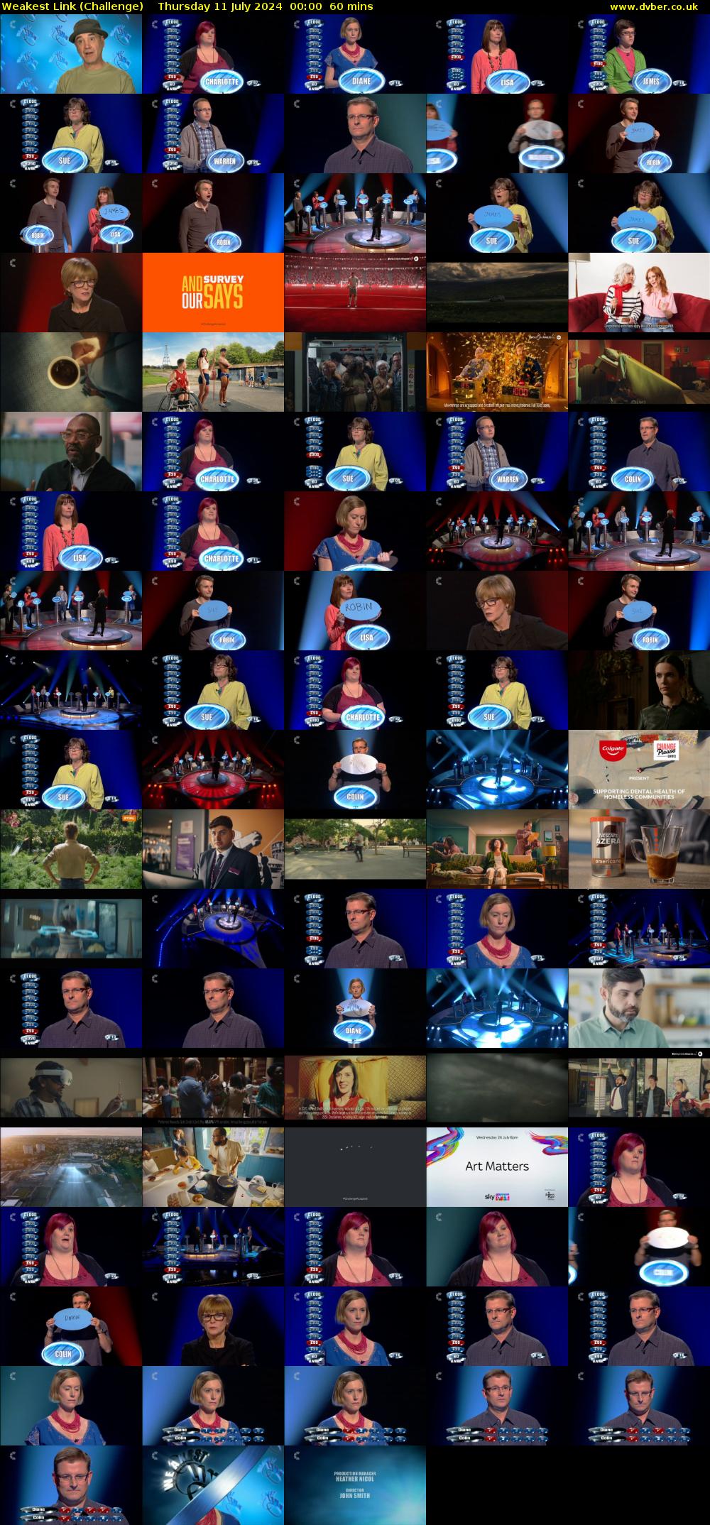 Weakest Link (Challenge) Thursday 11 July 2024 00:00 - 01:00