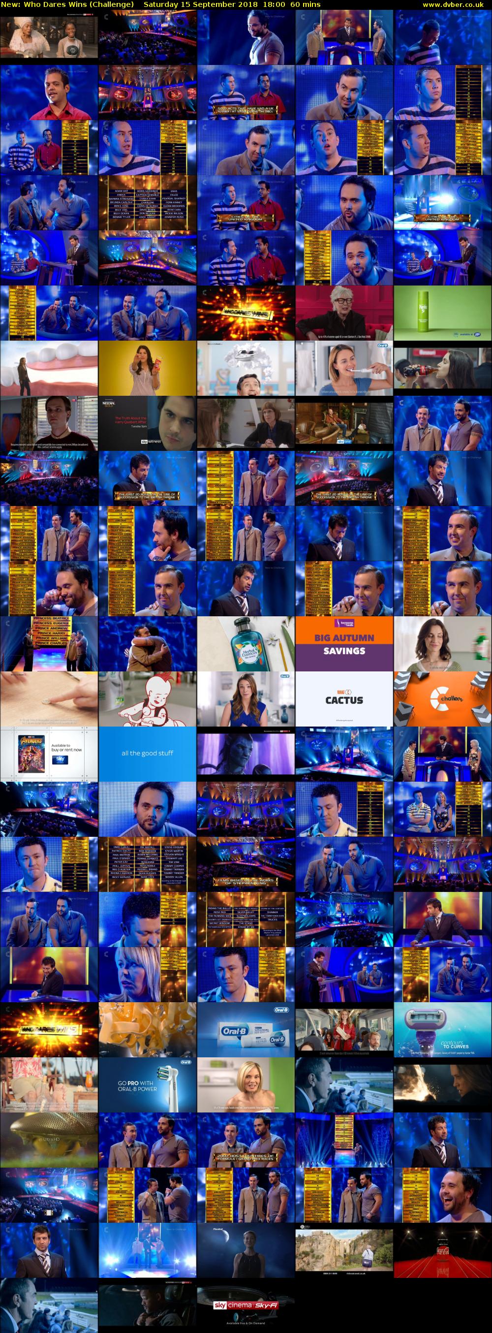 Who Dares Wins (Challenge) Saturday 15 September 2018 18:00 - 19:00