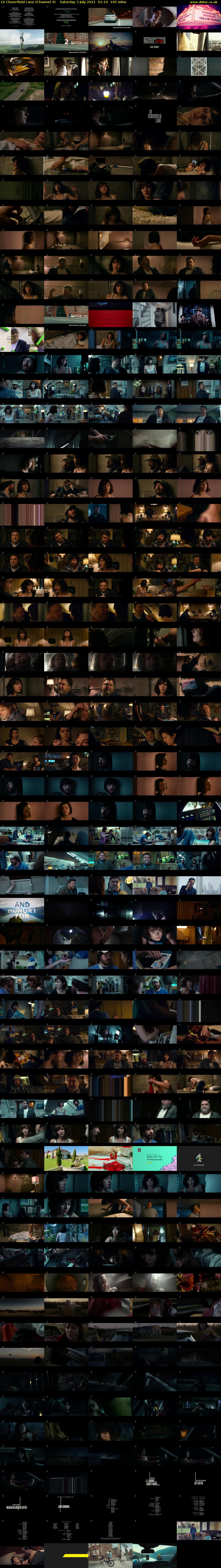 10 Cloverfield Lane (Channel 4) Saturday 3 July 2021 01:10 - 02:55