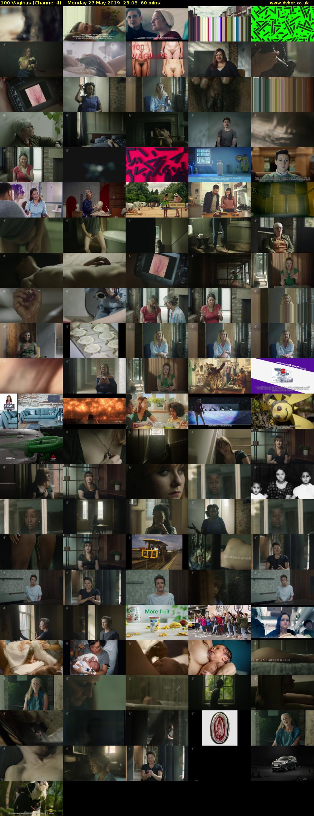 100 Vaginas (Channel 4) Monday 27 May 2019 23:05 - 00:05