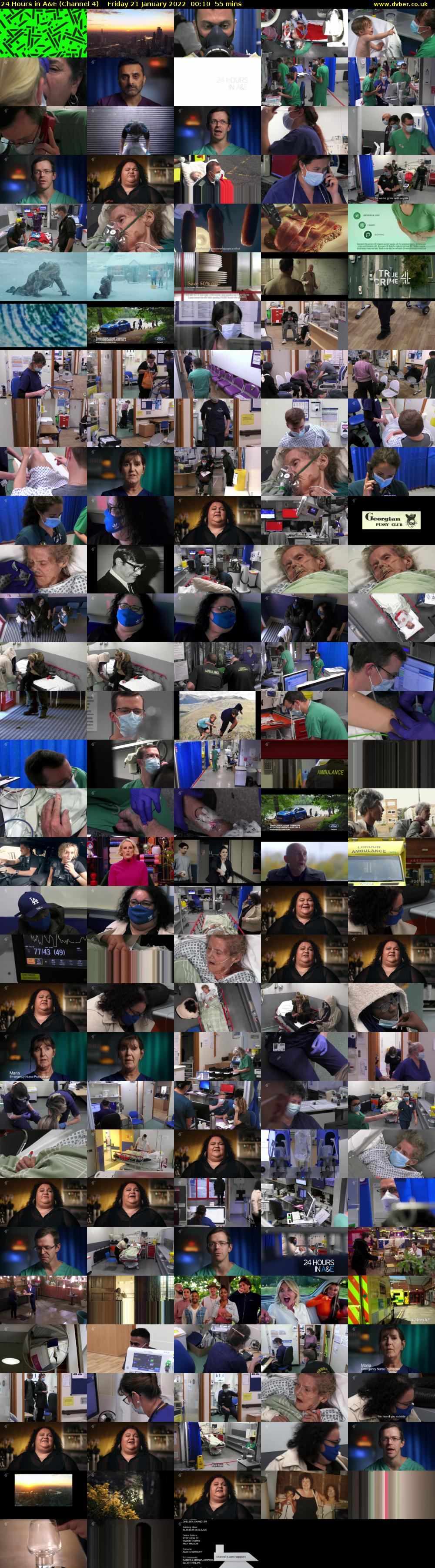 24 Hours in A&E (Channel 4) Friday 21 January 2022 00:10 - 01:05
