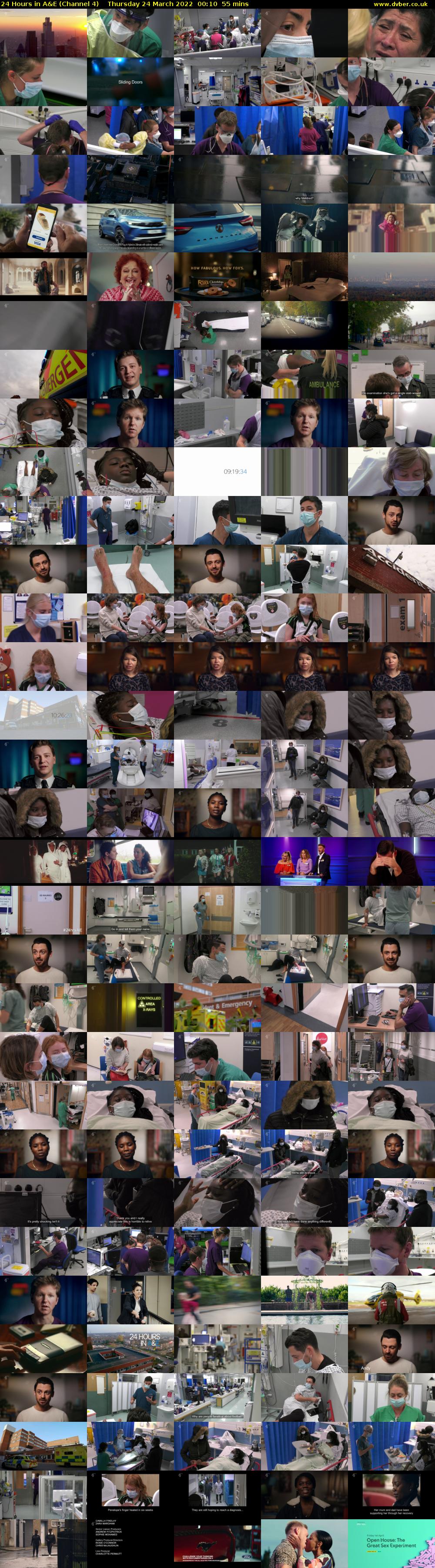 24 Hours in A&E (Channel 4) Thursday 24 March 2022 00:10 - 01:05