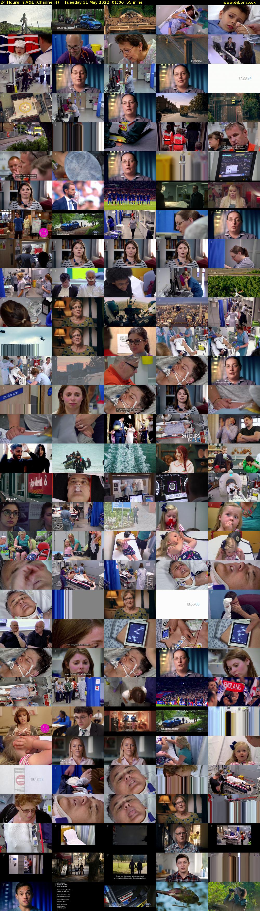 24 Hours in A&E (Channel 4) Tuesday 31 May 2022 01:00 - 01:55