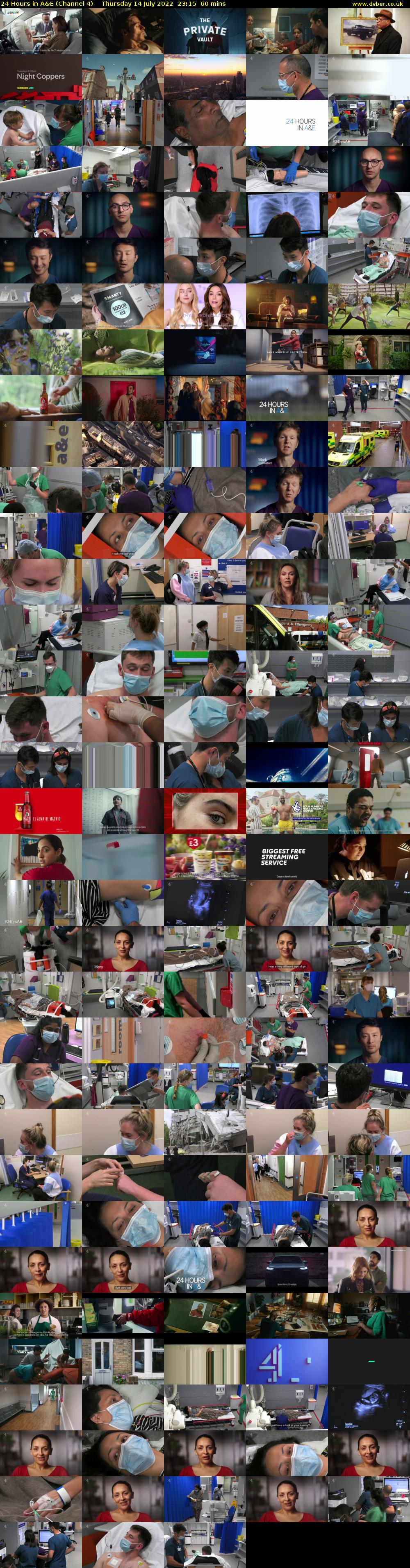 24 Hours in A&E (Channel 4) Thursday 14 July 2022 23:15 - 00:15