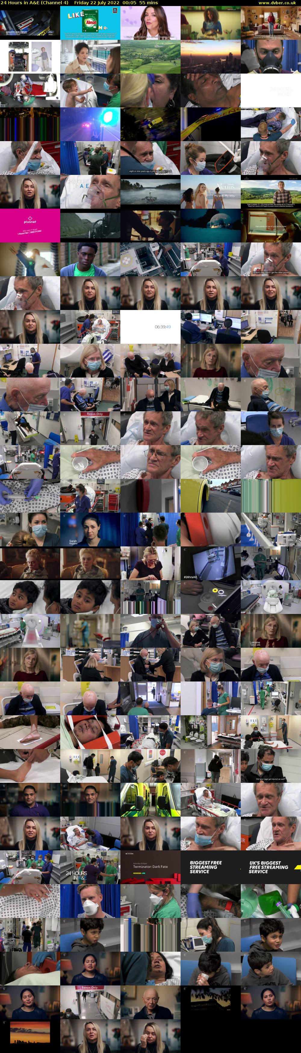 24 Hours in A&E (Channel 4) Friday 22 July 2022 00:05 - 01:00