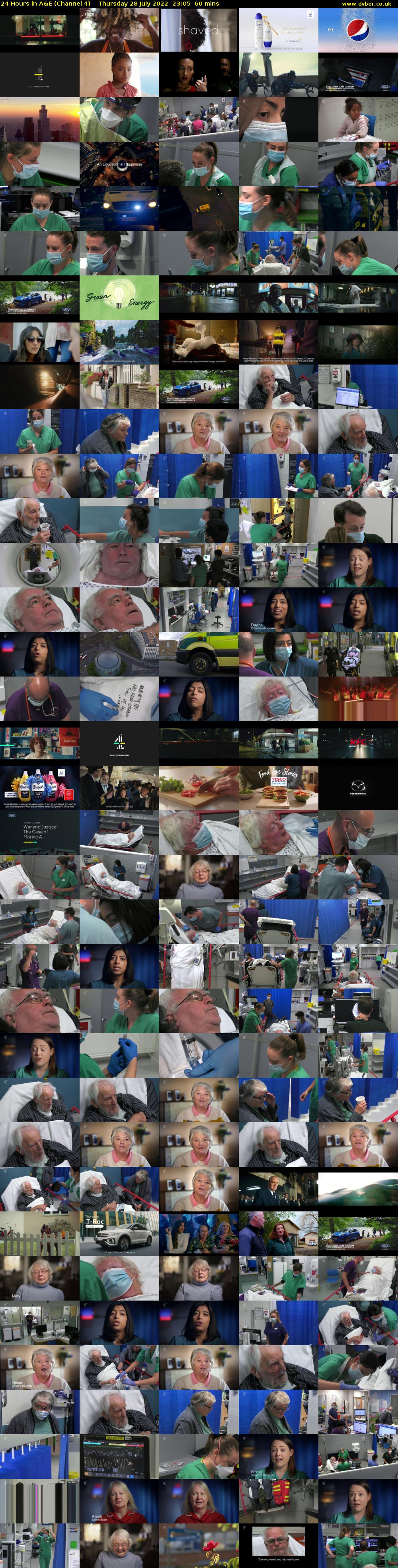 24 Hours in A&E (Channel 4) Thursday 28 July 2022 23:05 - 00:05