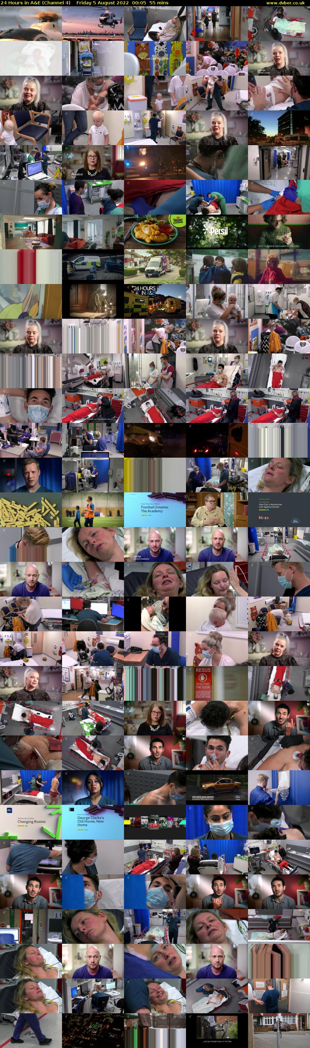 24 Hours in A&E (Channel 4) Friday 5 August 2022 00:05 - 01:00