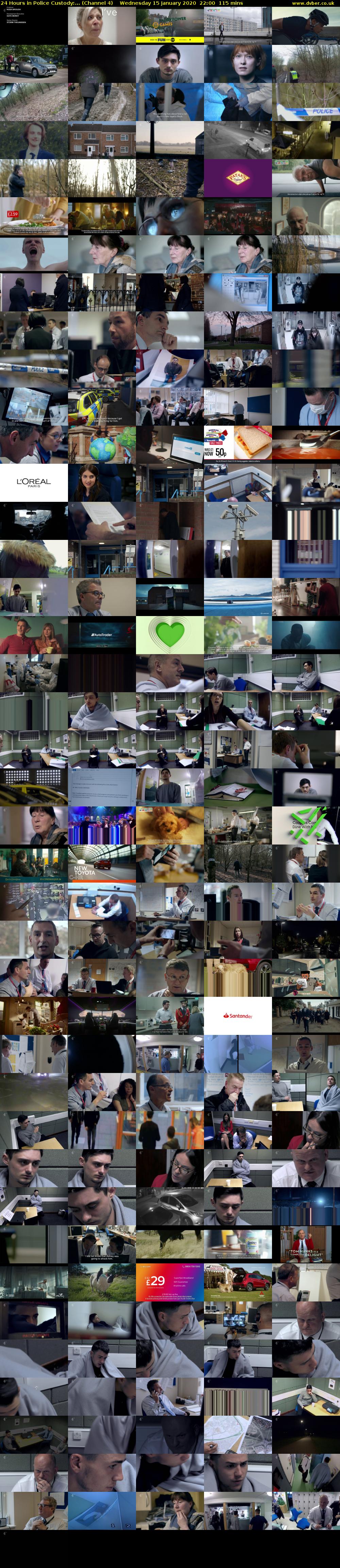 24 Hours in Police Custody:... (Channel 4) Wednesday 15 January 2020 22:00 - 23:55