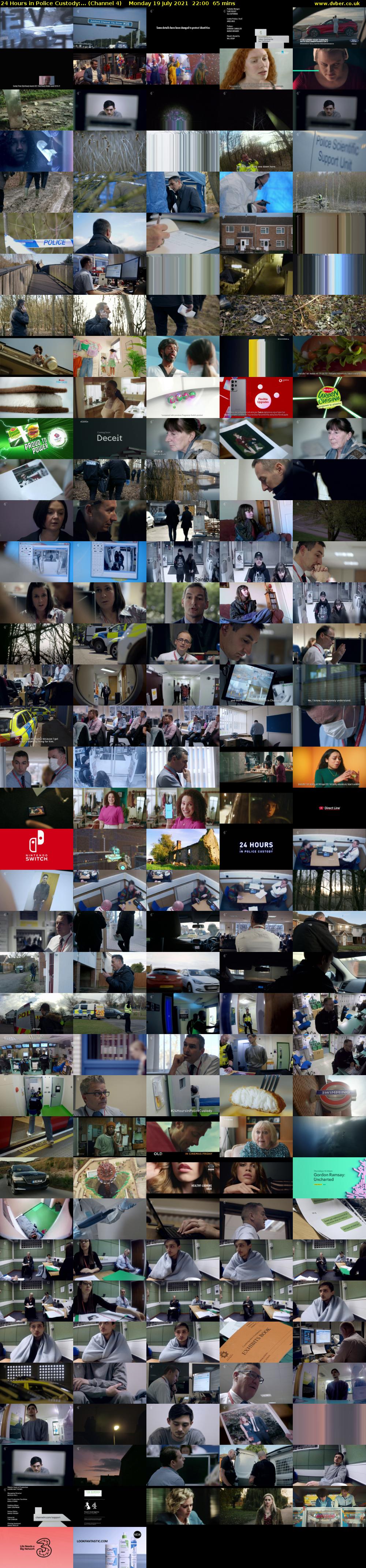 24 Hours in Police Custody:... (Channel 4) Monday 19 July 2021 22:00 - 23:05