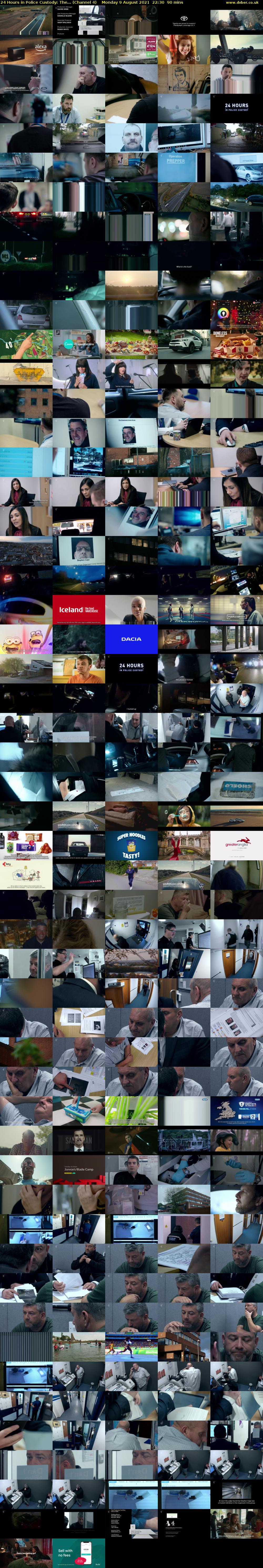 24 Hours in Police Custody: The... (Channel 4) Monday 9 August 2021 22:30 - 00:00