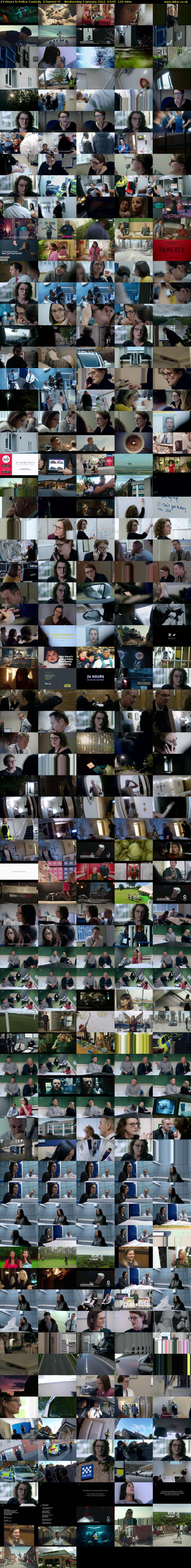 24 Hours in Police Custody  (Channel 4) Wednesday 5 January 2022 23:05 - 01:05