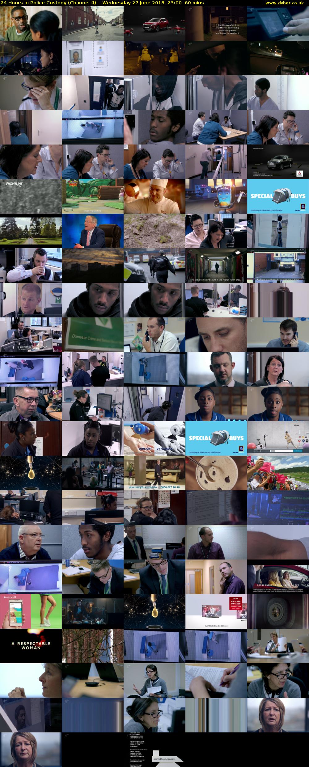 24 Hours in Police Custody (Channel 4) Wednesday 27 June 2018 23:00 - 00:00