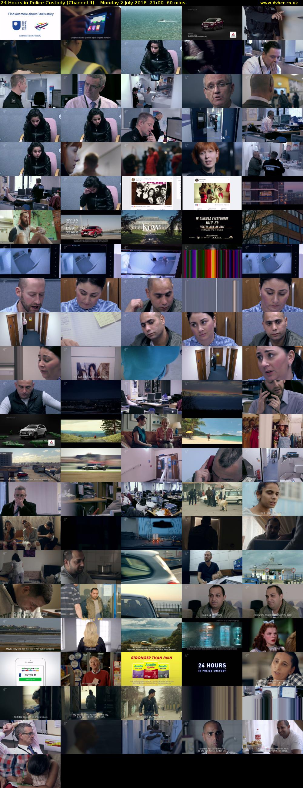 24 Hours in Police Custody (Channel 4) Monday 2 July 2018 21:00 - 22:00