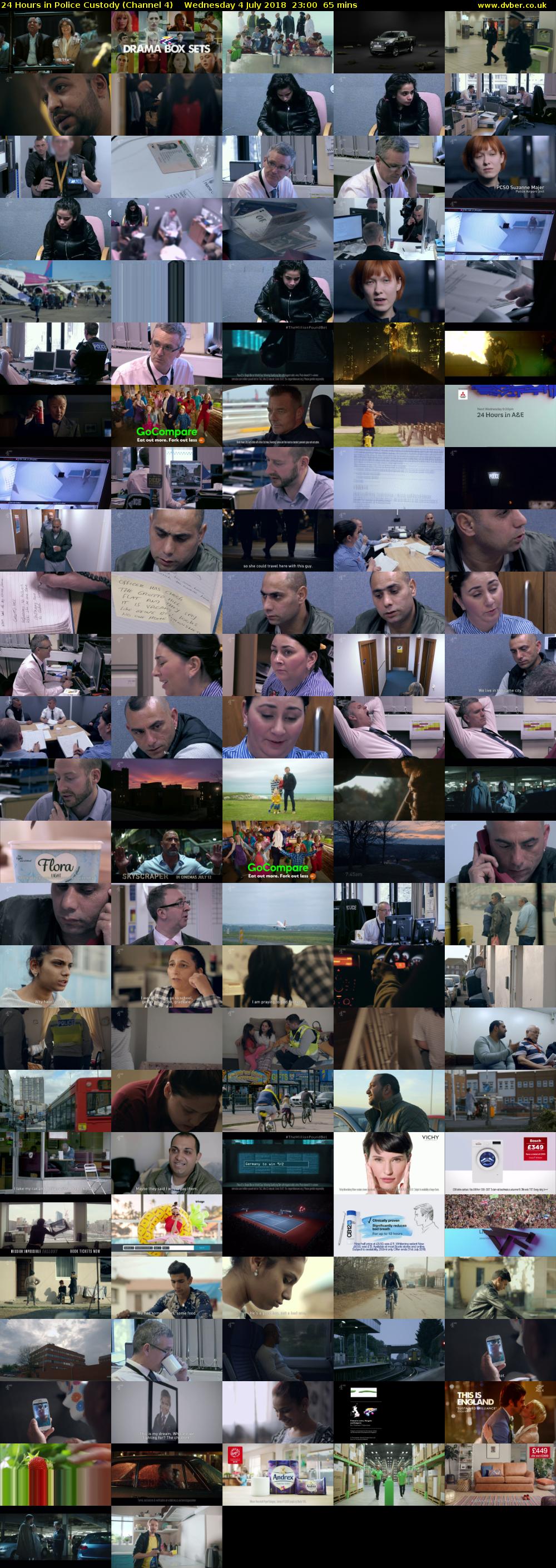 24 Hours in Police Custody (Channel 4) Wednesday 4 July 2018 23:00 - 00:05