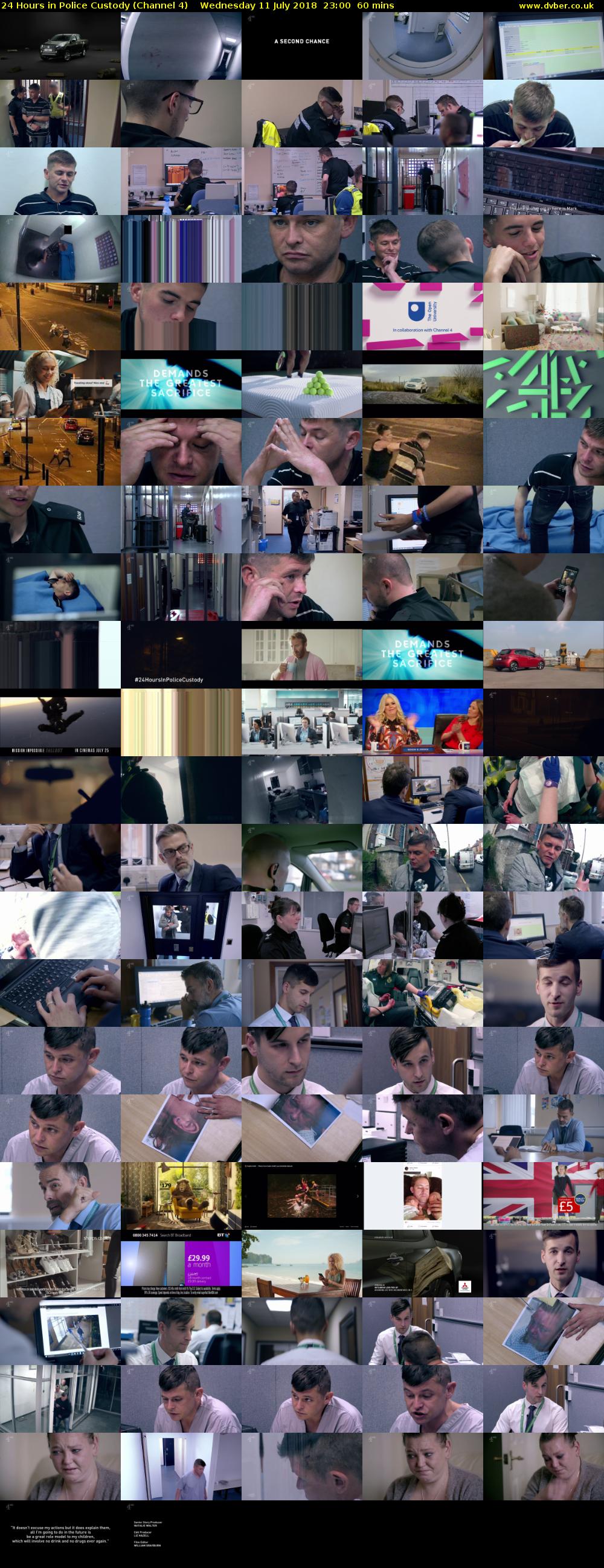 24 Hours in Police Custody (Channel 4) Wednesday 11 July 2018 23:00 - 00:00