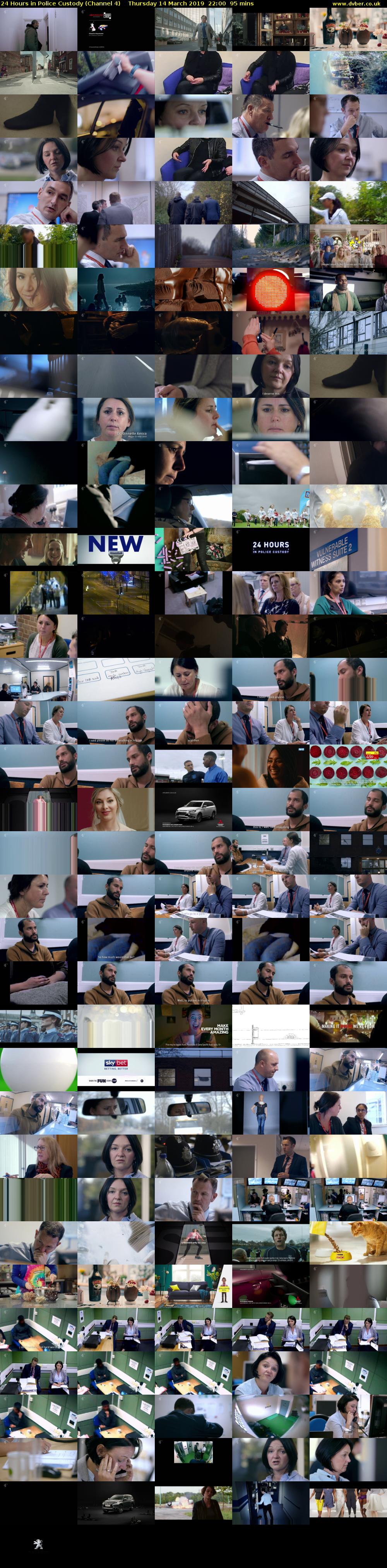 24 Hours in Police Custody (Channel 4) Thursday 14 March 2019 22:00 - 23:35