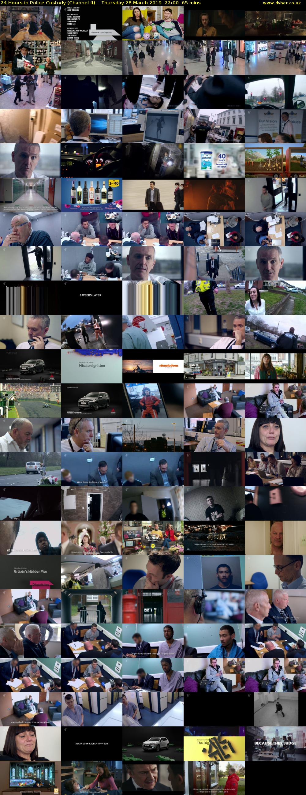 24 Hours in Police Custody (Channel 4) Thursday 28 March 2019 22:00 - 23:05