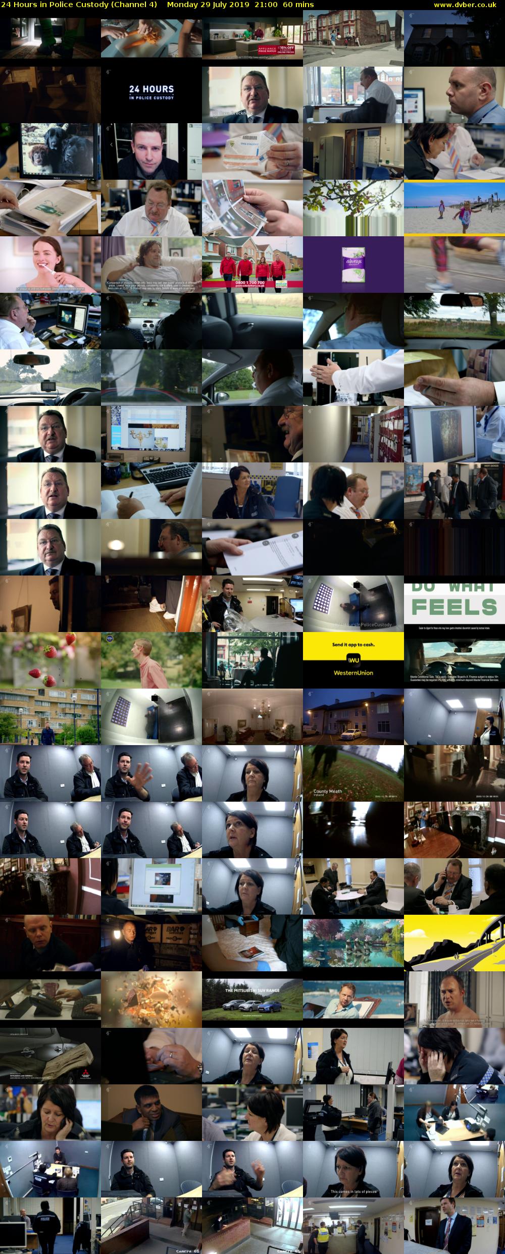 24 Hours in Police Custody (Channel 4) Monday 29 July 2019 21:00 - 22:00