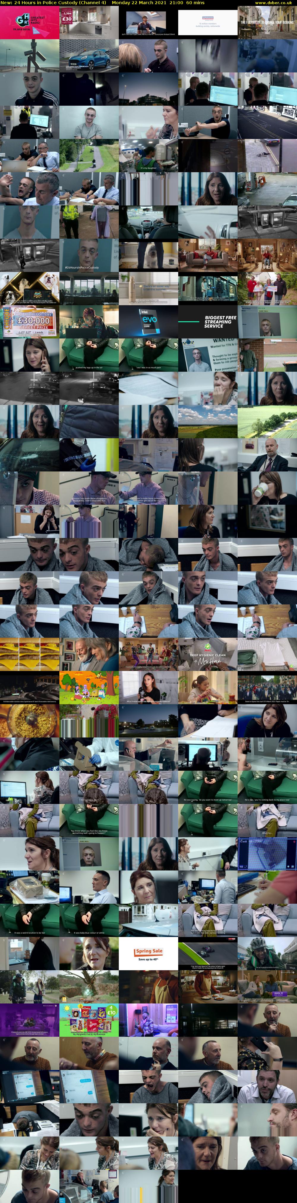 24 Hours in Police Custody (Channel 4) Monday 22 March 2021 21:00 - 22:00