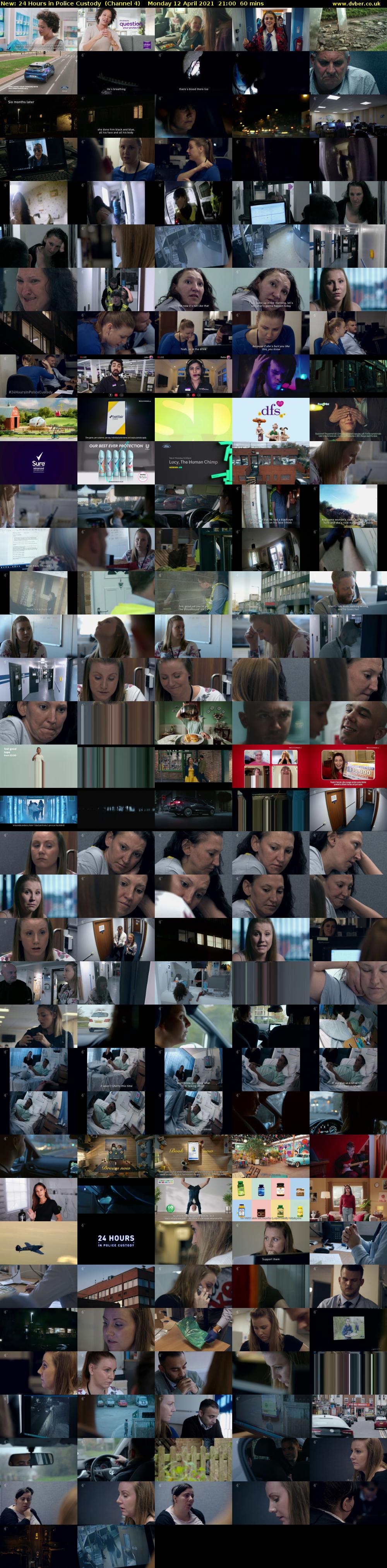 24 Hours in Police Custody (Channel 4) Monday 12 April 2021 21:00 - 22:00