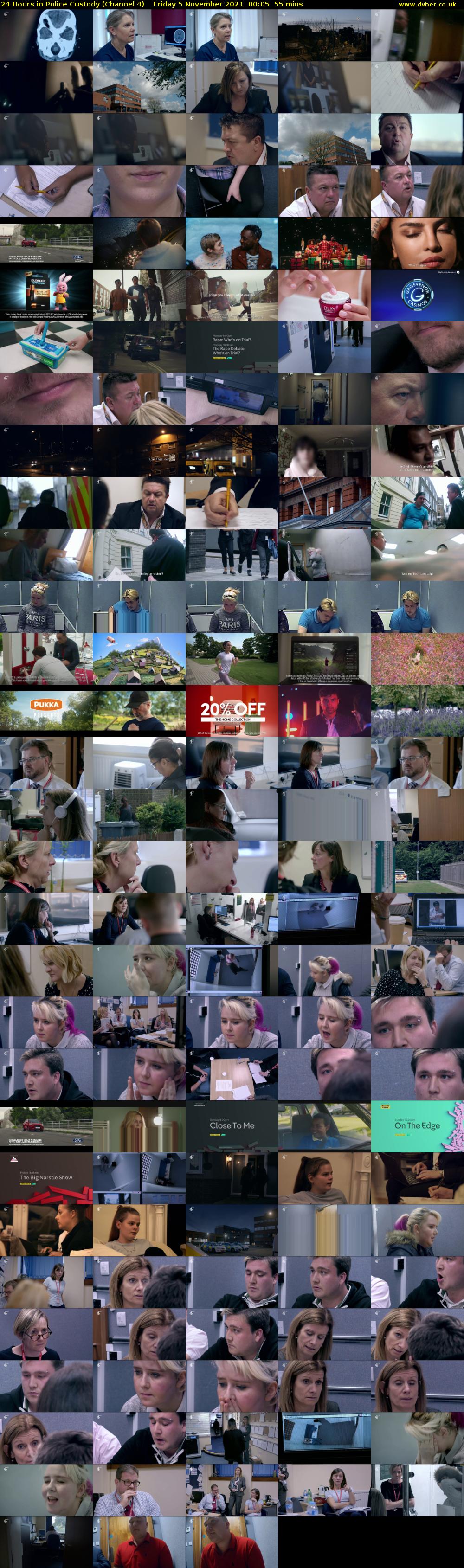 24 Hours in Police Custody (Channel 4) Friday 5 November 2021 00:05 - 01:00
