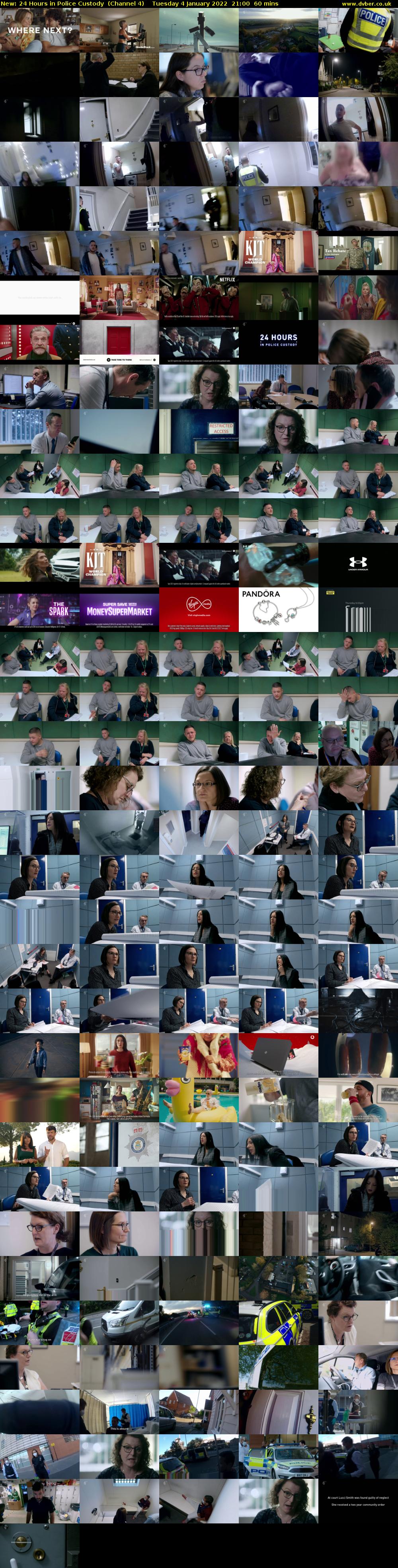 24 Hours in Police Custody (Channel 4) Tuesday 4 January 2022 21:00 - 22:00