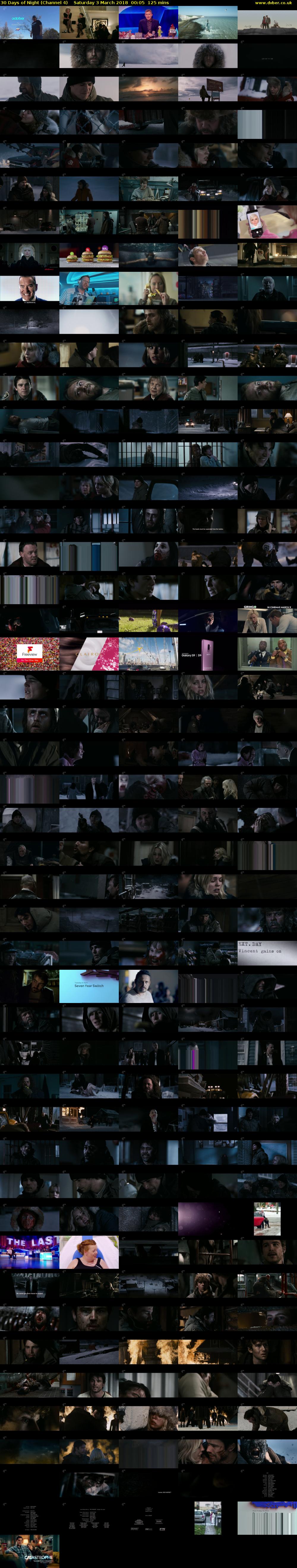 30 Days of Night (Channel 4) Saturday 3 March 2018 00:05 - 02:10