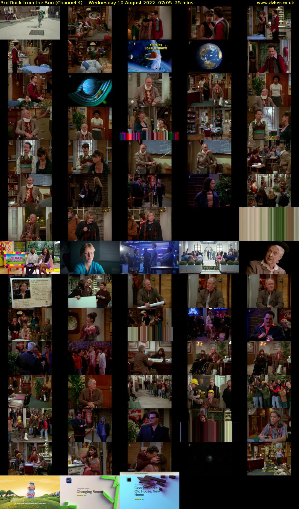 3rd Rock from the Sun (Channel 4) Wednesday 10 August 2022 07:05 - 07:30