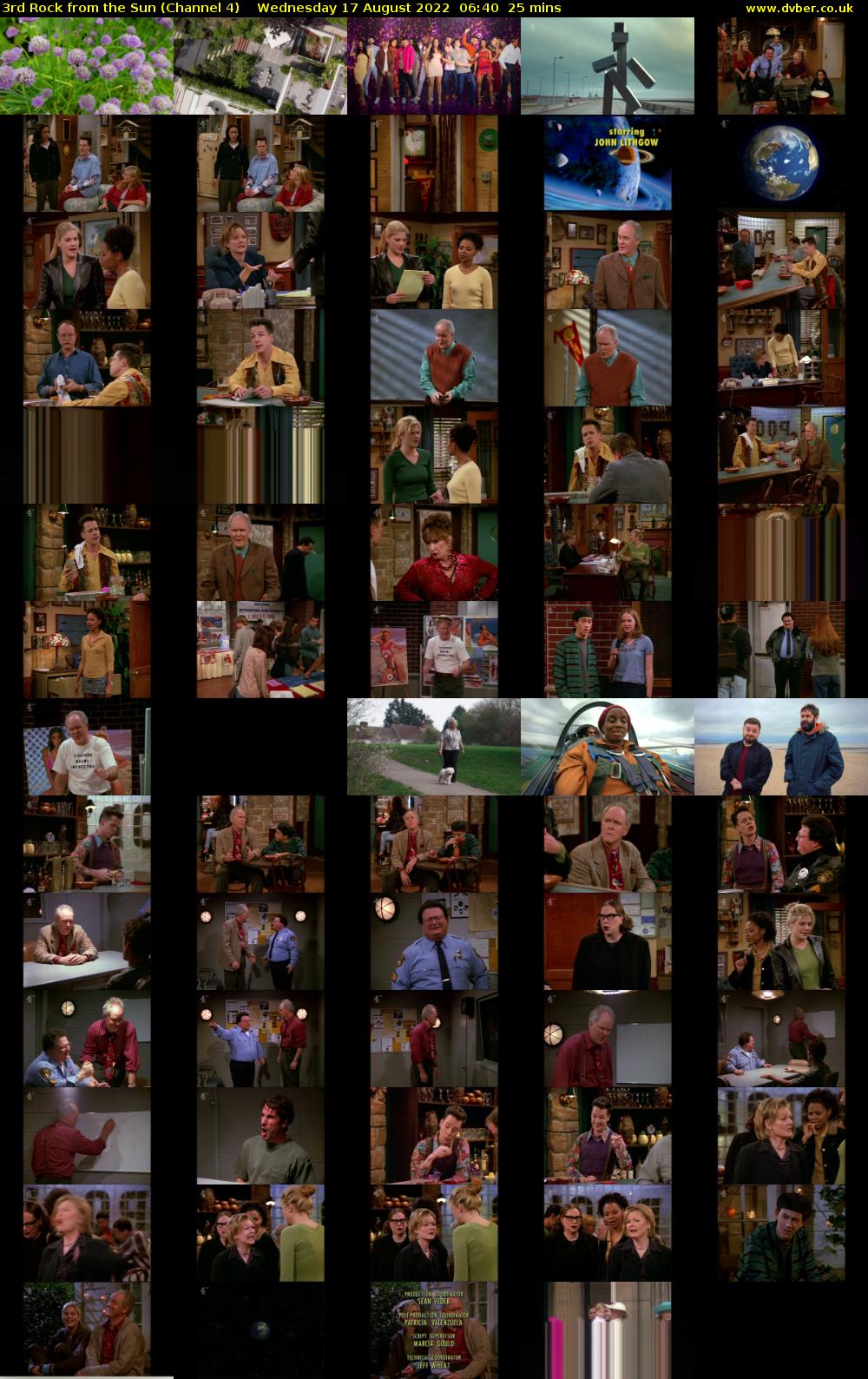3rd Rock from the Sun (Channel 4) Wednesday 17 August 2022 06:40 - 07:05
