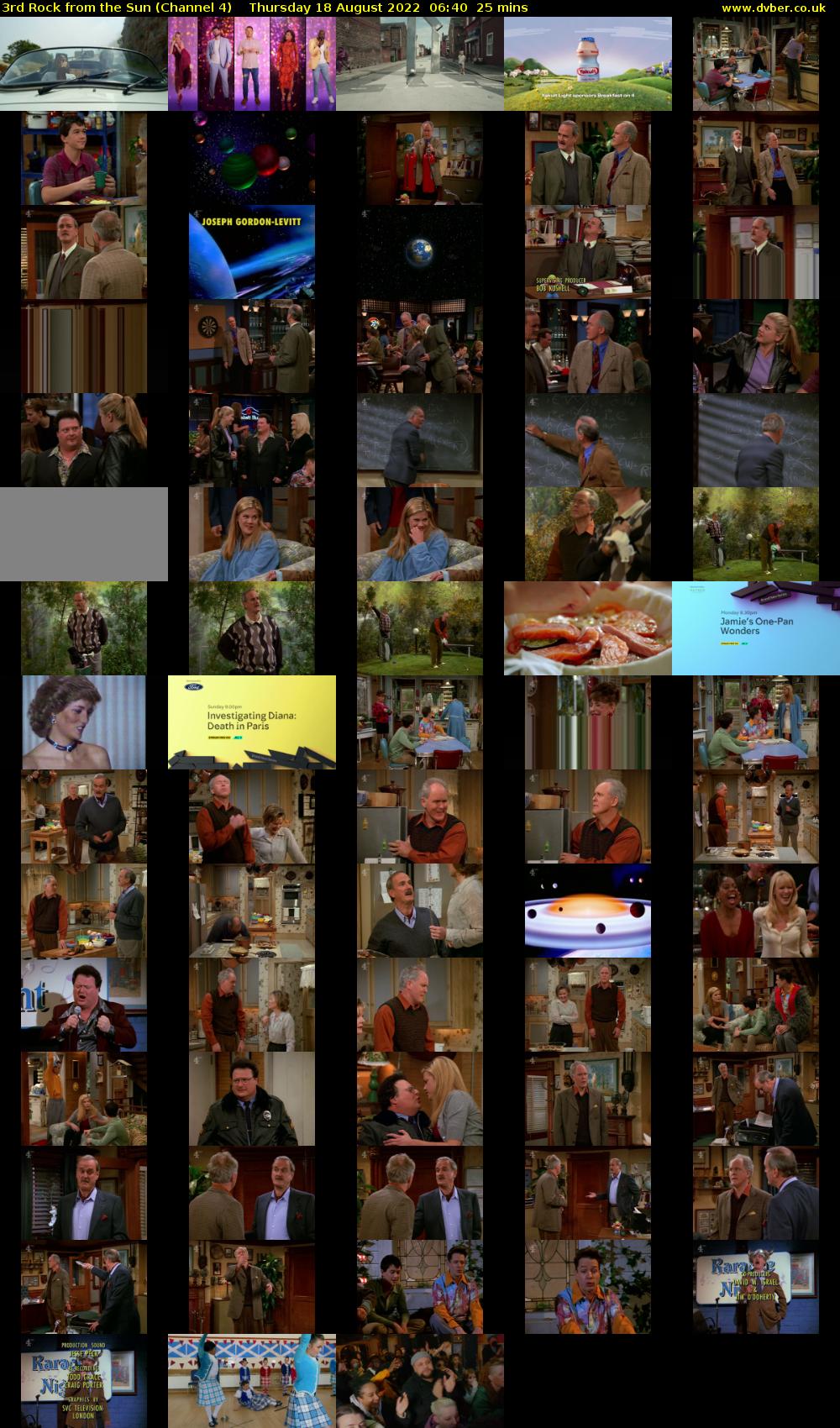 3rd Rock from the Sun (Channel 4) Thursday 18 August 2022 06:40 - 07:05