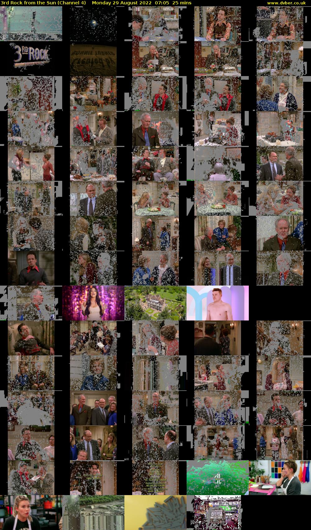 3rd Rock from the Sun (Channel 4) Monday 29 August 2022 07:05 - 07:30