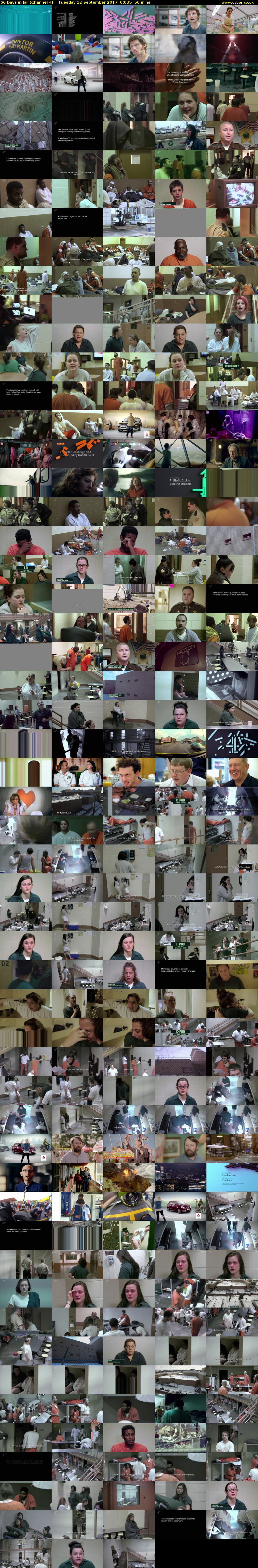60 Days in Jail (Channel 4) Tuesday 12 September 2017 00:35 - 01:25