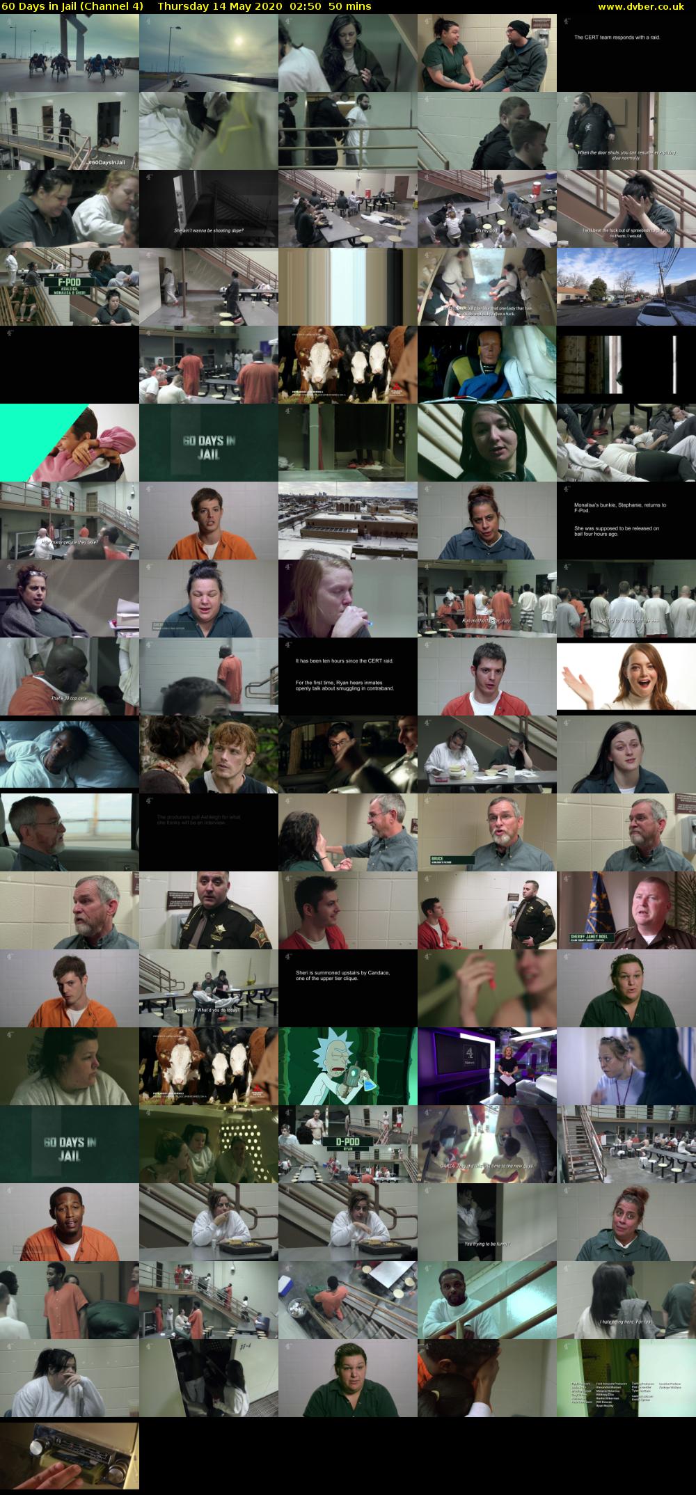 60 Days in Jail (Channel 4) Thursday 14 May 2020 02:50 - 03:40