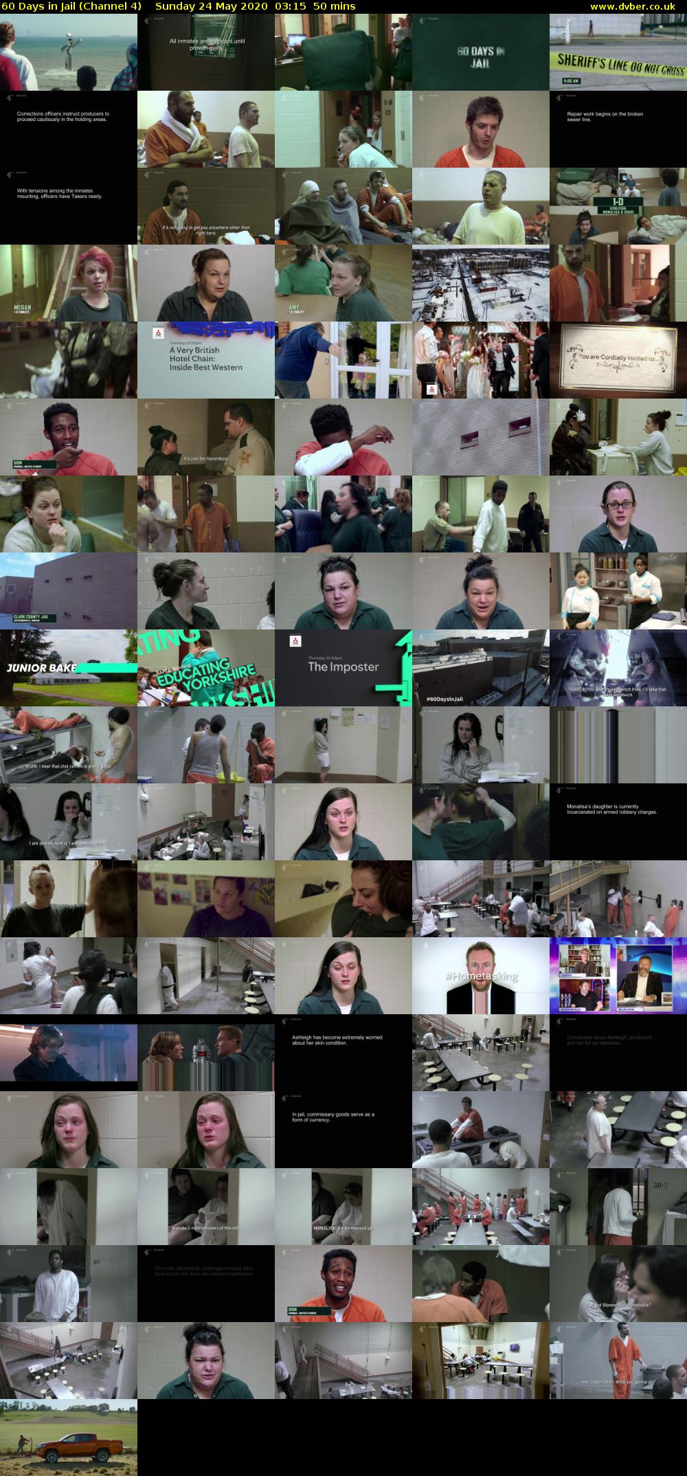 60 Days in Jail (Channel 4) Sunday 24 May 2020 03:15 - 04:05
