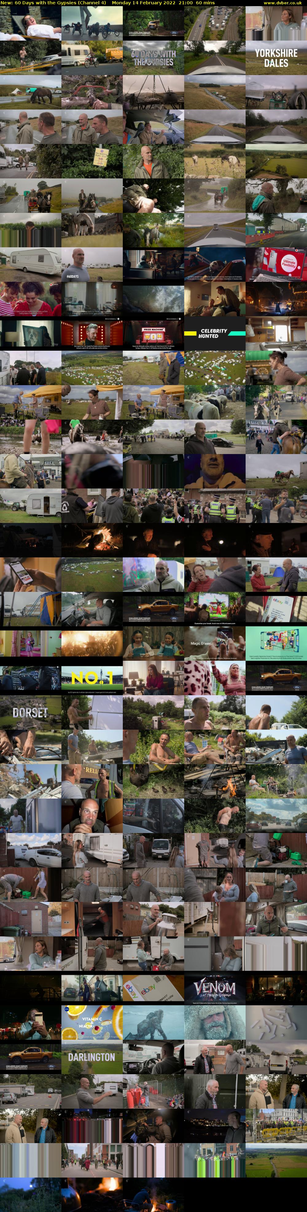 60 Days with the Gypsies (Channel 4) Monday 14 February 2022 21:00 - 22:00