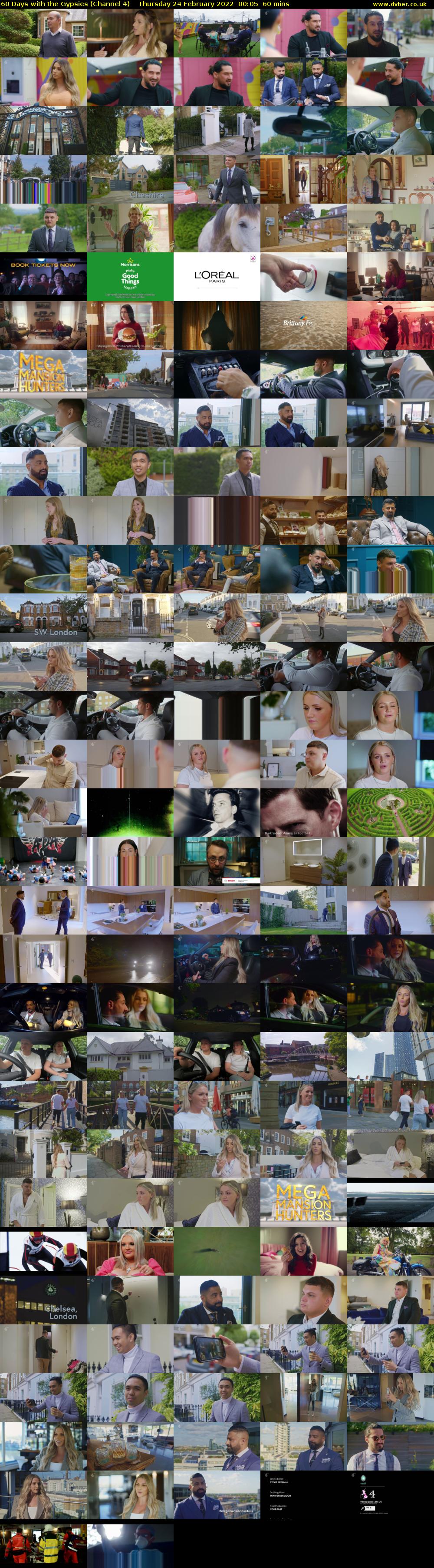 60 Days with the Gypsies (Channel 4) Thursday 24 February 2022 00:05 - 01:05