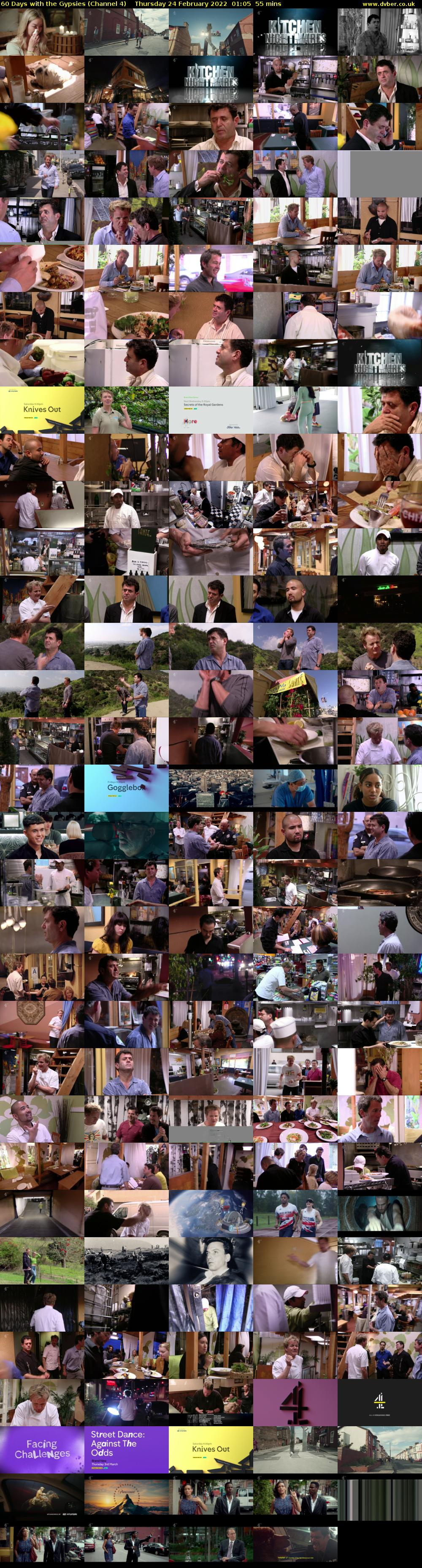 60 Days with the Gypsies (Channel 4) Thursday 24 February 2022 01:05 - 02:00