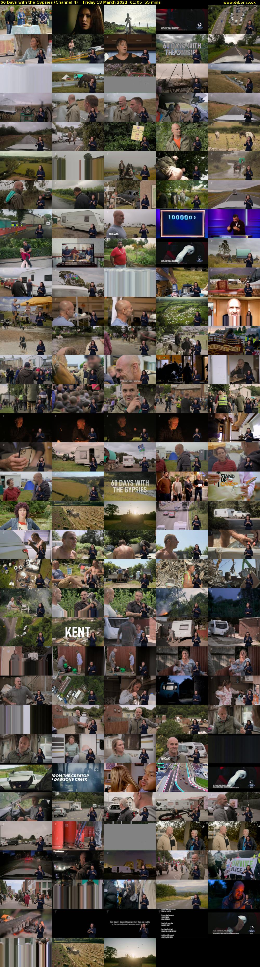 60 Days with the Gypsies (Channel 4) Friday 18 March 2022 01:05 - 02:00