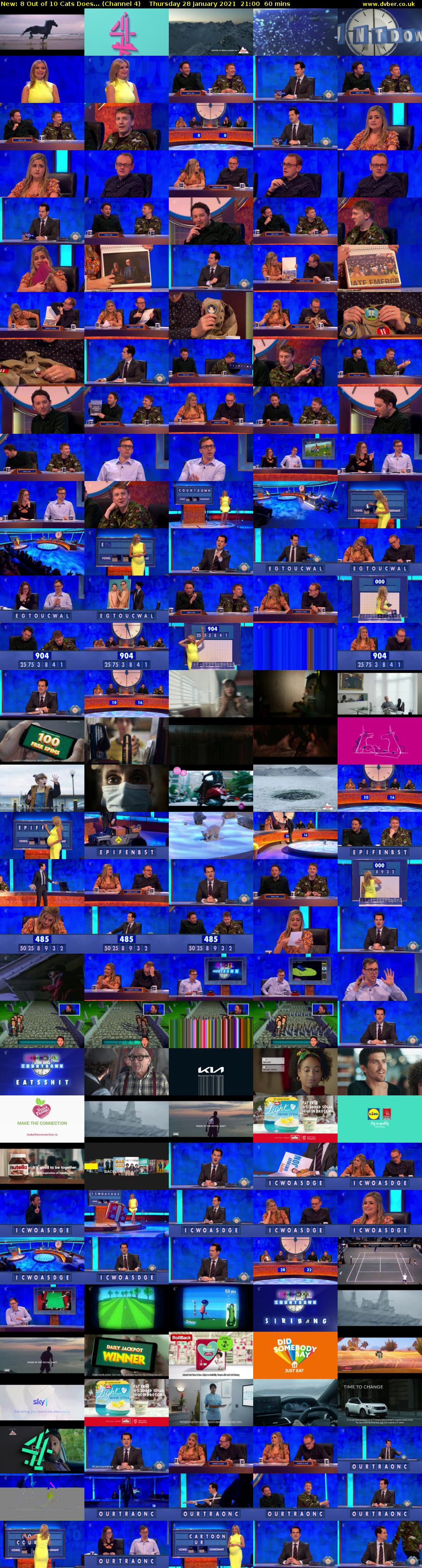8 Out of 10 Cats Does... (Channel 4) Thursday 28 January 2021 21:00 - 22:00