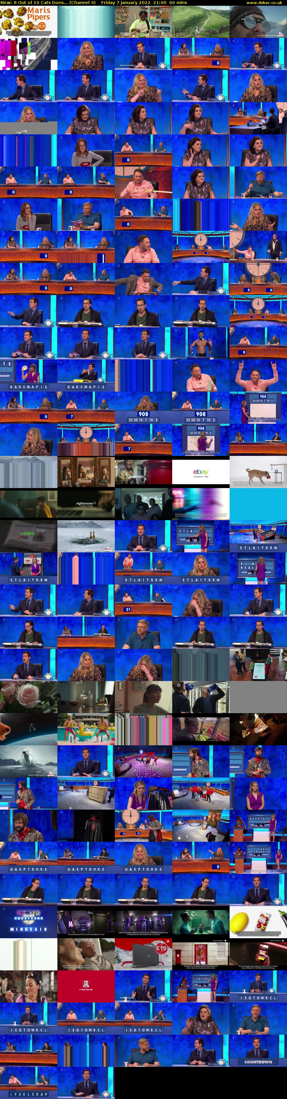 8 Out of 10 Cats Does... (Channel 4) Friday 7 January 2022 21:00 - 22:00