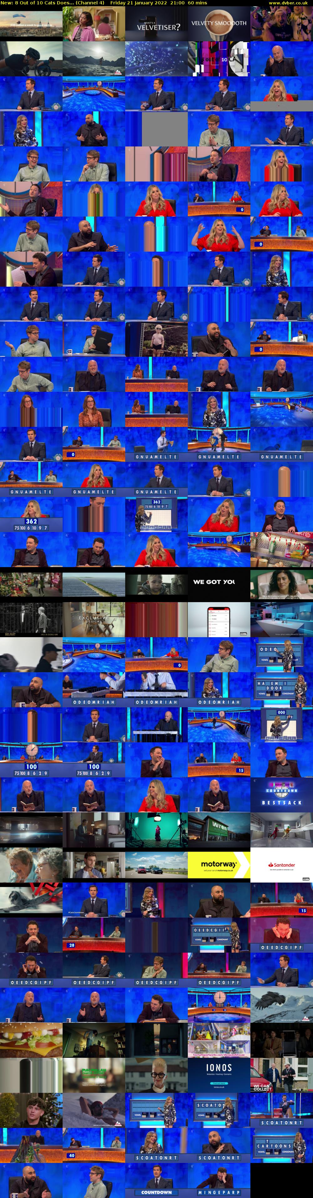 8 Out of 10 Cats Does... (Channel 4) Friday 21 January 2022 21:00 - 22:00